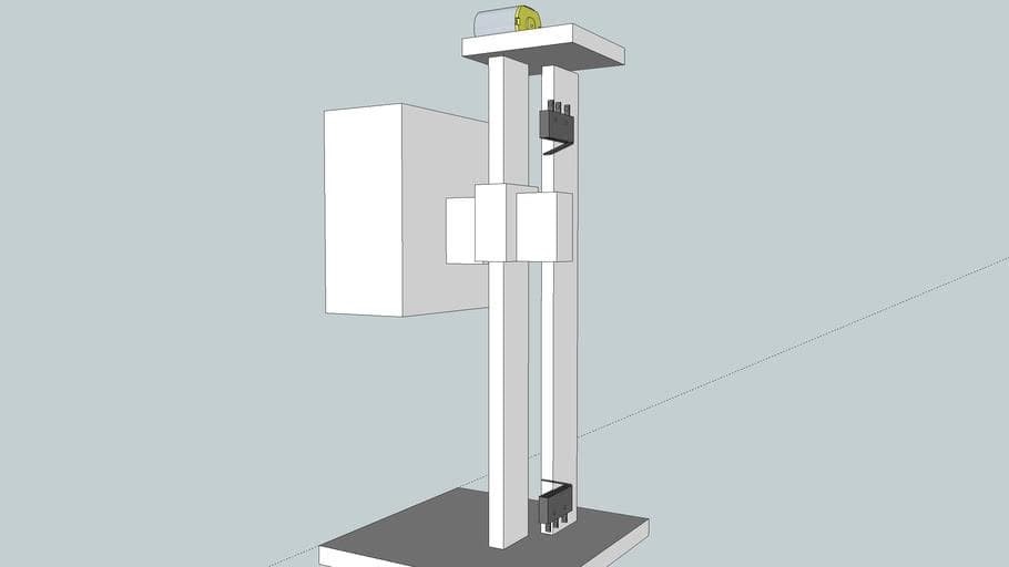 Información sobre el proyecto para un ascensor